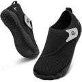 Women Men Shoes Wide Slip On Walking Shoes Diabetic Friendly All Black