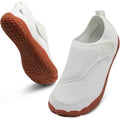Women Men Shoes Wide Slip On Walking Shoes Diabetic Friendly White