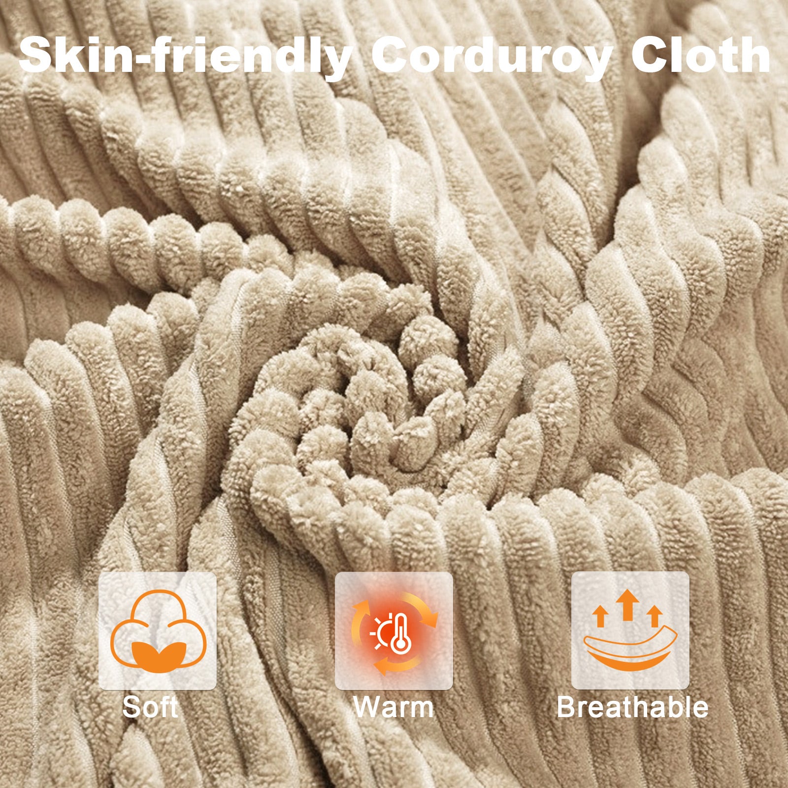 Leisfit Women Memory Foam  House Slippers Beige